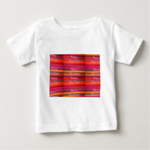 Camiseta Para Bebê Design de Canvas Feliz de Natal