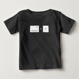 Camiseta Para Bebê Design de cópia e colagem de dia de os pais