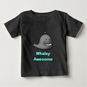Camiseta Para Bebê Design de Golfinho Engraçado e Incrível
