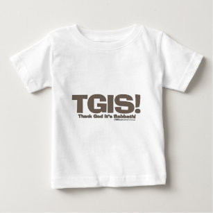 Camiseta Para Bebê Design de Sabá TGIS