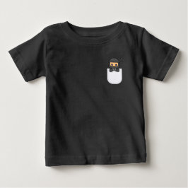Camiseta Para Bebê Design de vetor Ninja I de bolso bonito