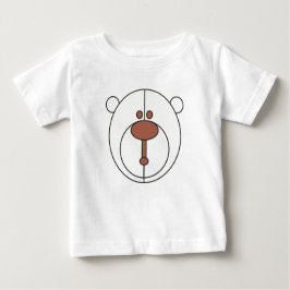 Camiseta Para Bebê Design do urso