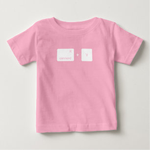 Camiseta Para Bebê Design Duplo Copiar e Colar para o Dia dos Pais