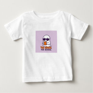 Camiseta Para Bebê Design Fantasma Dia de as Bruxas engraçado para T-