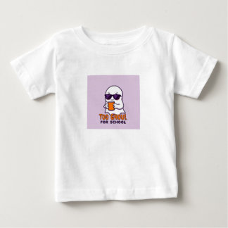 Camiseta Para Bebê Design Fantasma Dia de as Bruxas engraçado para T-