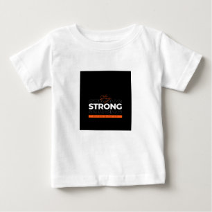 Camiseta Para Bebê design firme