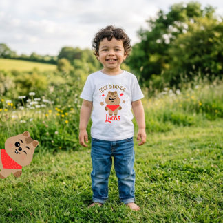 Camiseta Para Bebê Design Personalizado de Quokka Fofo Amiguinho