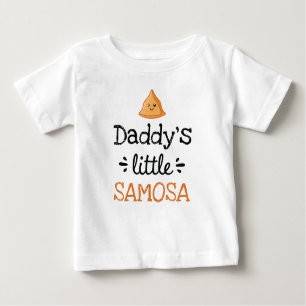 Camiseta Para Bebê Design personalizado   [Qualquer texto] Pequena Sa