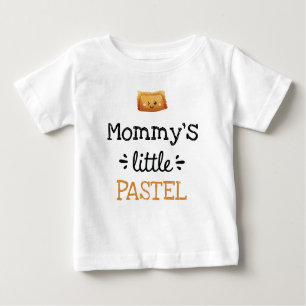Camiseta Para Bebê Design personalizado   [Qualquer texto] Pequeno Pa