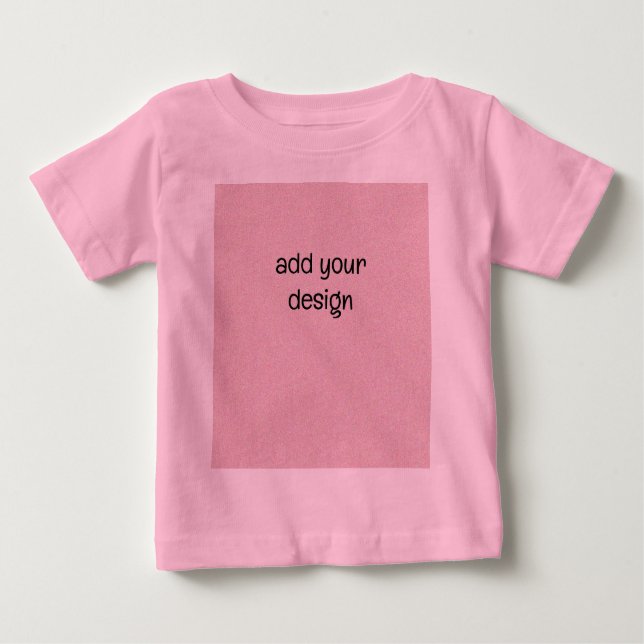 Camiseta Para Bebê Design seu próprio Toddler Tshirt (Frente)