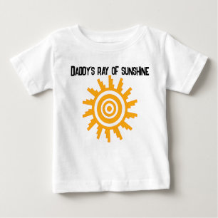 Camiseta Para Bebê Design Sun
