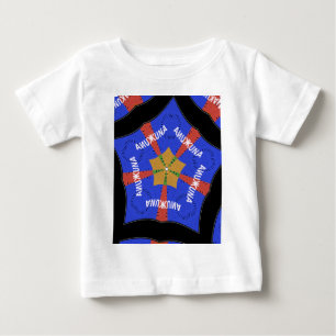 Camiseta Para Bebê Design Tribal Africano: Hakuna Matata
