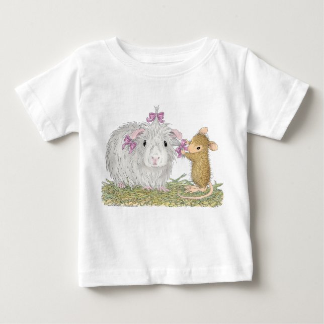 Camiseta Para Bebê Designs para mouse doméstico® - Vestuário (Frente)