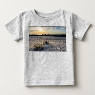 Camiseta Para Bebê Destin Beach Florida Jetty Sunset Toddler T-shirt