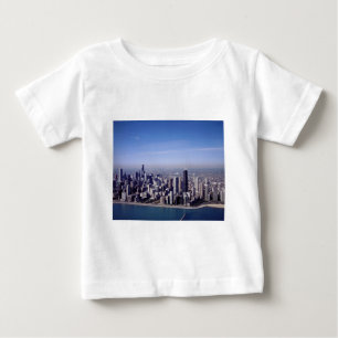 Camiseta Para Bebê Destino ventoso das construções do parque da