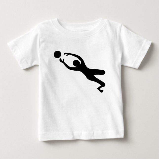 Camiseta Para Bebê Detentor de Objetivos - Preto (Frente)