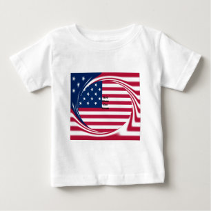 Camiseta Para Bebê Deus abençoe Nossa Casa: A Arte Indireta da Bandei