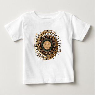 Camiseta Para Bebê Deusa do Sol