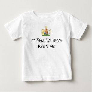 Camiseta Para Bebê Deveria ter sido eu