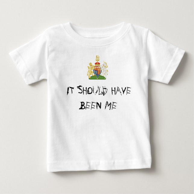 Camiseta Para Bebê Deveria ter sido eu (Frente)