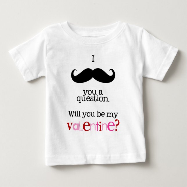 Camiseta Para Bebê devo lhe dar uma pergunta (Frente)