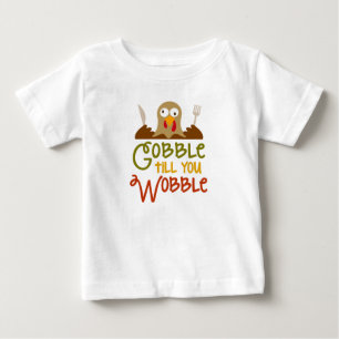 Camiseta Para Bebê Devore até que você t-shirt da criança do balan