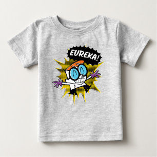 Camiseta Para Bebê Dexter "Eureka"! Gráfico de chamada de meio tom