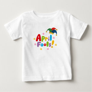 Camiseta Para Bebê Dia da Mentira