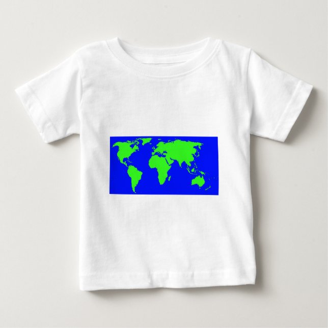 Camiseta Para Bebê Dia da Terra (Frente)