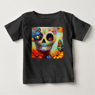Camiseta Para Bebê Dia das Borboletas Mortas 2