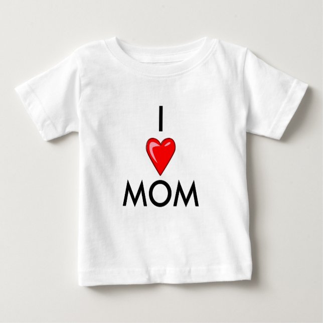 Camiseta Para Bebê Dia das mães (Frente)