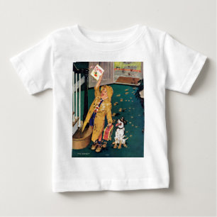 Camiseta Para Bebê Dia de as mães Feliz