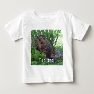 Camiseta Para Bebê Dia de Groundhog