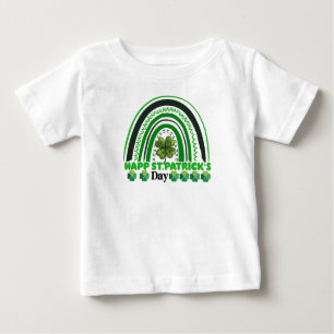 Camiseta Para Bebê Dia de São Patrício feliz