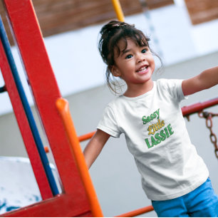 Camiseta Para Bebê Dia de São Patrício Pequena Garotinha Atrevida 