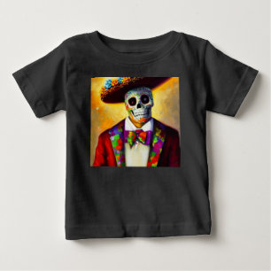 Camiseta Para Bebê Dia do Homem Morto 3