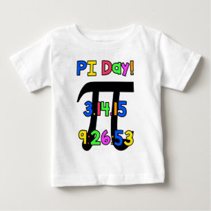 Camiseta Para Bebê Dia do PI!