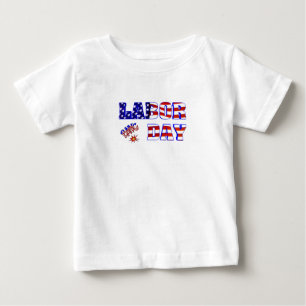 Camiseta Para Bebê Dia do Trabalho Bang -