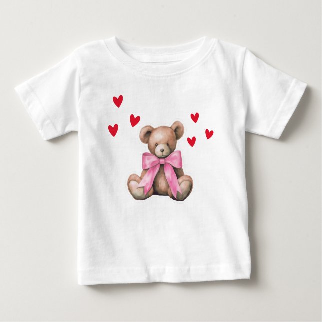 Camiseta Para Bebê Dia dos Namorados  (Frente)