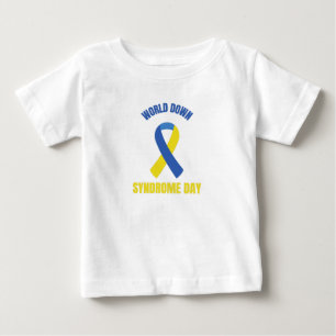 Camiseta Para Bebê Dia Mundial da Síndrome de Down (2)