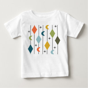 Camiseta Para Bebê Diamond Moons