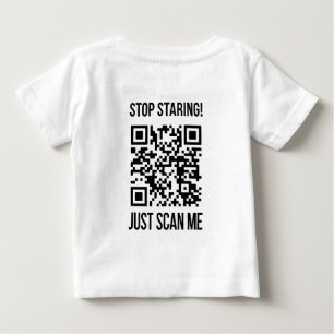 Camiseta Para Bebê Digitalize-me o código QR: Crie o seu futuro