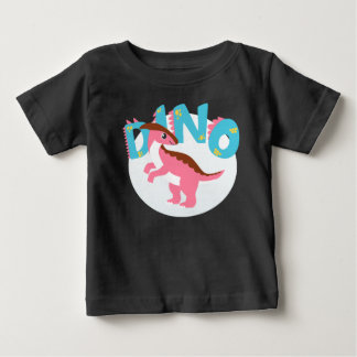 Camiseta Para Bebê Dino