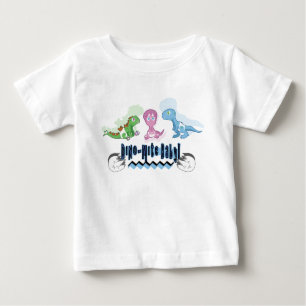 Camiseta Para Bebê Dino Babies
