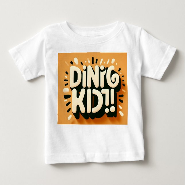Camiseta Para Bebê Dino-mite Baby (Frente)