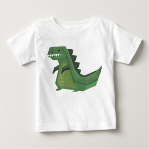 Camiseta Para Bebê Dino (Rex Hoodie)