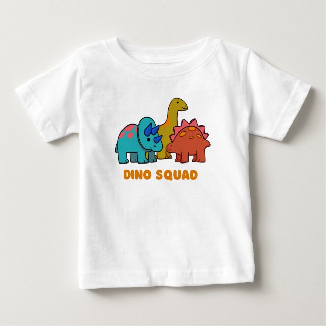 Camiseta Para Bebê Dino Toddler T-shirt (Frente)