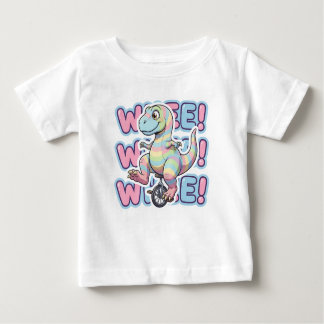 Camiseta Para Bebê Dinosaur,Whee!!!
