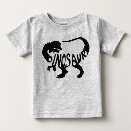 Camiseta Para Bebê Dinossauro