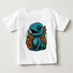Camiseta Para Bebê Dinossauro Bebê